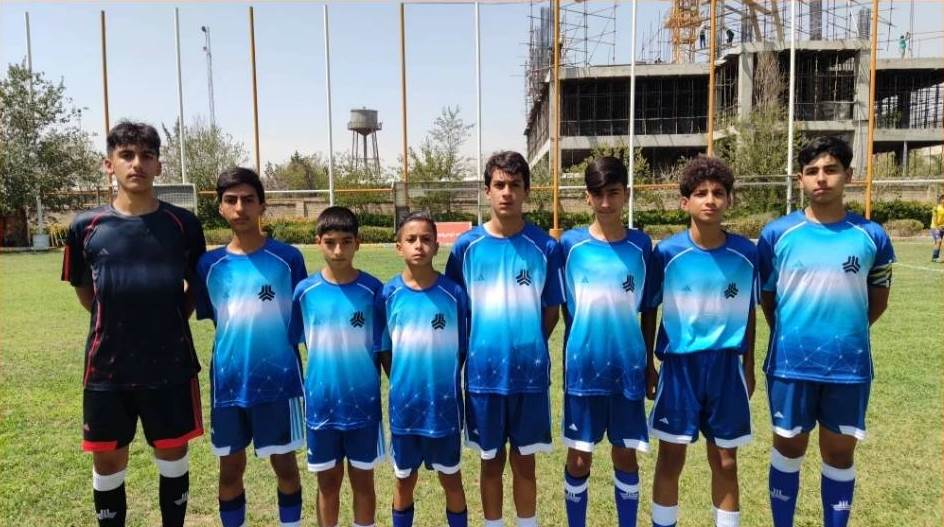 مصاف نارنجی پوشان ۱۴ سال و مدرسه فوتبال سایپا شمال غرب برگزار شد