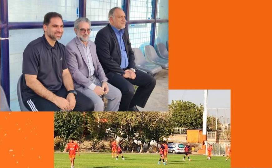 دیدار تدارکاتی تیم های فوتبال بزرگسالان و امید سایپا برگزار شد